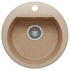 Кухонная мойка Polygran Atol-460 (песочный 302)