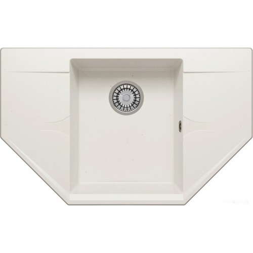 Кухонная мойка Polygran Riff-800 (белый хлопок 36)