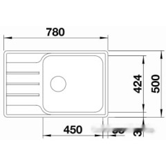 Кухонная мойка Blanco Lemis XL 6 S-IF Compact