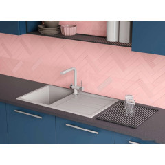 Кухонная мойка Omoikiri Kitagawa 86 GR (leningrad grey)