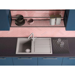 Кухонная мойка Omoikiri Kitagawa 86 GR (leningrad grey)