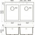 Кухонная мойка Omoikiri Bosen 80-2 WH (белый)