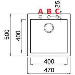 Кухонная мойка Elleci Quadra 102 Ghisa M70