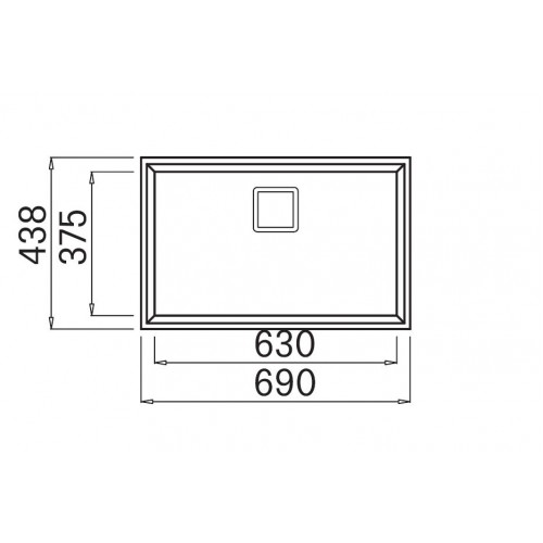 Кухонная мойка Elleci Karisma 120 Undermount K96 White