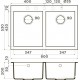 Кухонная мойка Omoikiri Bosen 80-2 GR (leningrad grey)