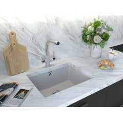 Кухонная мойка Paulmark Gera PM205546-WH