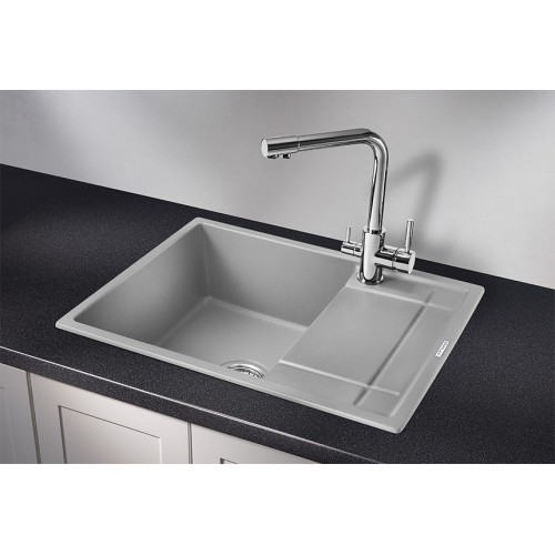 Кухонная мойка Granula 6501 (Алюминиум)