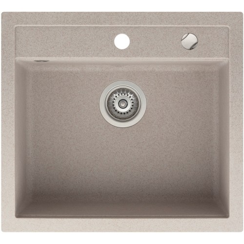 Кухонная мойка AquaSanita Quadro SQQ100 110 beige