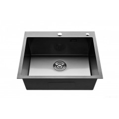 Кухонная мойка Roxen Simple 560220-60B (набор с коландером и дозатором)