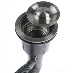 Кухонная мойка Roxen Simple 560220-60B (набор с коландером и дозатором)