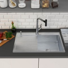 Кухонная мойка Roxen Vespa 560230-70R сатин