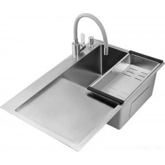 Кухонная мойка Roxen Vespa 560230-70R сатин