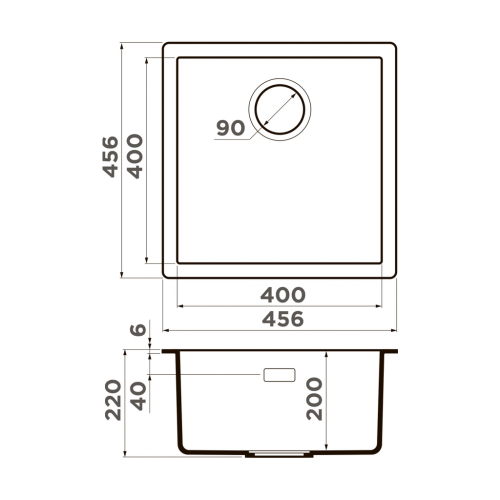 Кухонная мойка Omoikiri Yamakawa 45T-U/I BL 4993310 (белый)