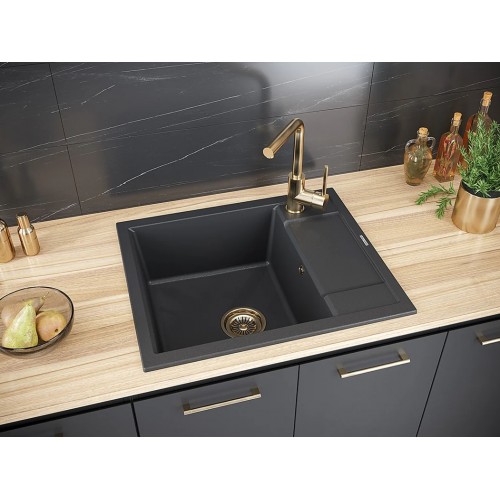 Кухонная мойка Paulmark Optimum PM216050-BLM