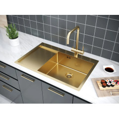Кухонная мойка Paulmark Kroner PM217851-BGR