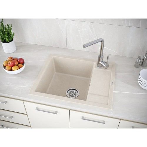 Кухонная мойка Paulmark Optimum PM216050-BE бежевый
