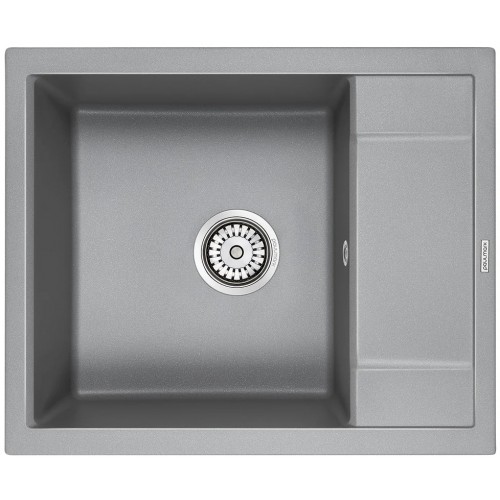 Кухонная мойка Paulmark Optimum PM216050-GRM серый металлик