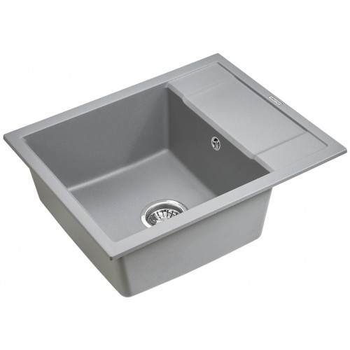 Кухонная мойка Paulmark Optimum PM216050-GRM серый металлик