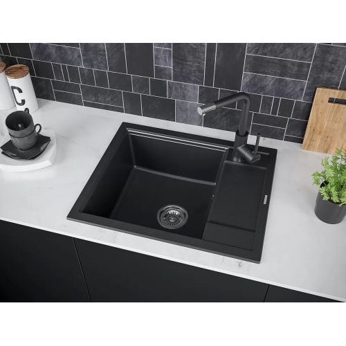 Кухонная мойка Paulmark Optimum PM216050-BL