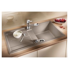 Кухонная мойка Blanco Metra 5S серый беж