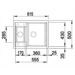 Кухонная мойка Blanco Metra 6 белый