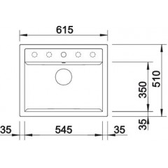 Кухонная мойка Blanco Dalago 6 (белый) [514199]