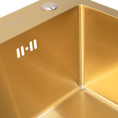 Кухонная мойка ARFEKA ECO AR 500*500 GOLD PVD NANO