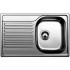 Кухонная мойка Blanco Tipo 45S Compact матовый хром