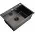 Кухонная мойка ARFEKA ECO AR 600*500 BLACK PVD NANO