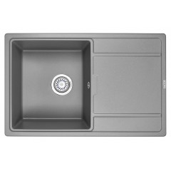 Кухонная мойка Granula 7804 алюминиум