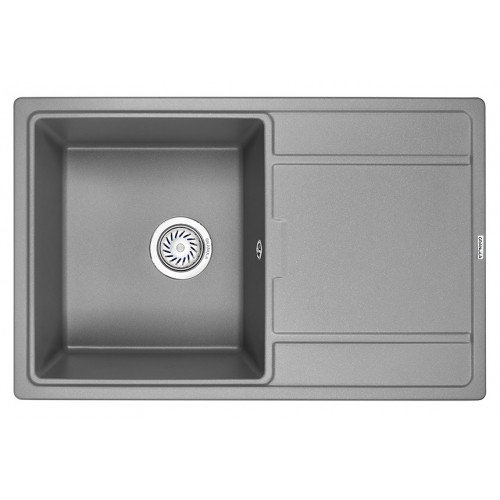 Кухонная мойка Granula 7804 алюминиум