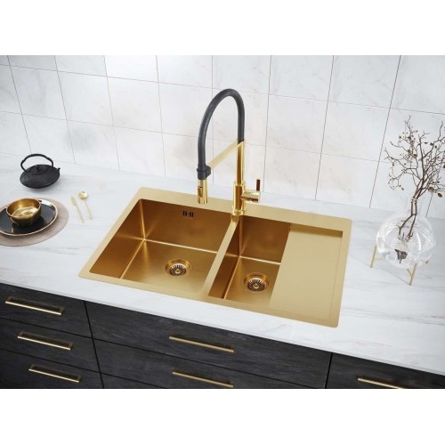 Кухонная мойка Paulmark PM227851-BGL