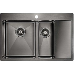 Кухонная мойка Paulmark PM227851-GML