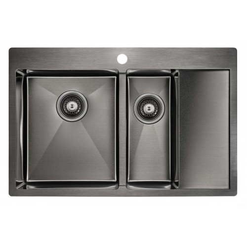 Кухонная мойка Paulmark PM227851-GML