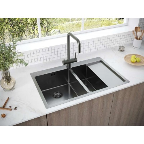 Кухонная мойка Paulmark PM227851-GML