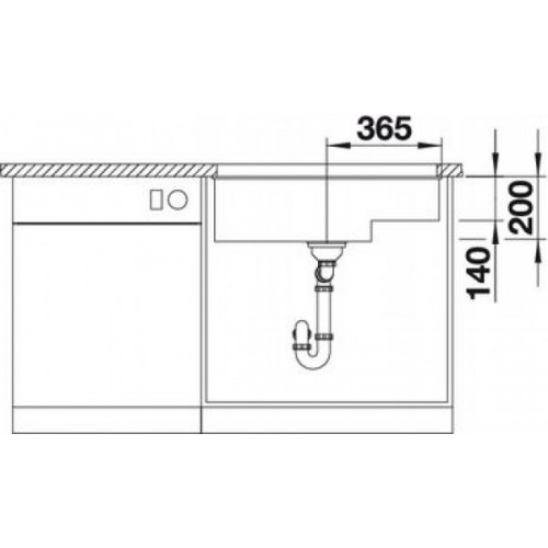 Кухонная мойка Blanco Subline 700-U Level (мягкий белый, корзинчатый вентиль)