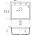 Кухонная мойка Omoikiri Sintesi 57-GB (графит)