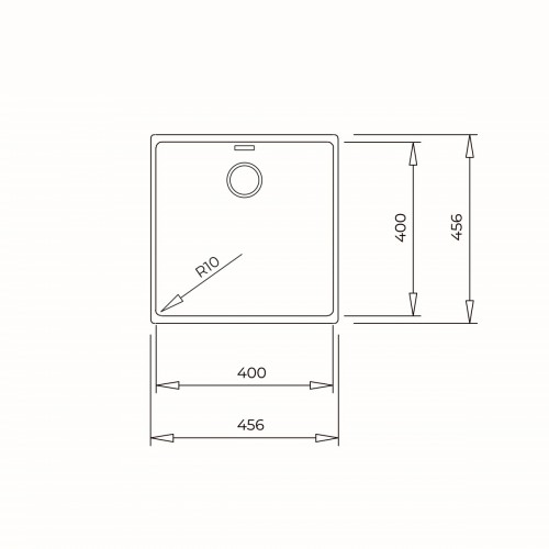 Кухонная мойка Teka Radea R10 40.40 M-TG (белый)