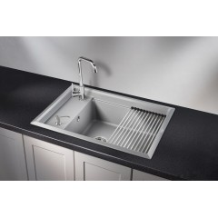 Кухонная мойка Granula KS-7305 (алюминиум)