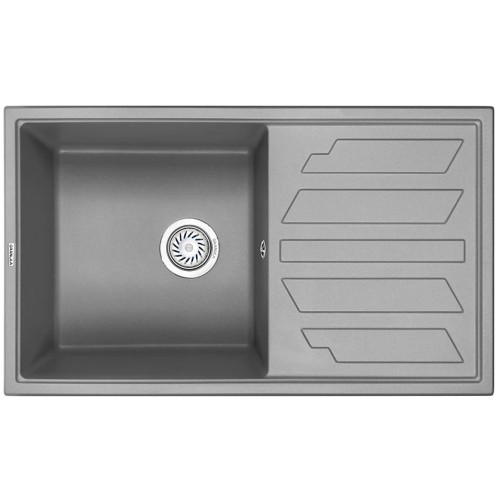 Кухонная мойка Granula GR-8002 (алюминиум)