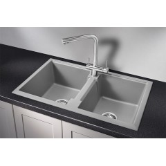 Кухонная мойка Granula GR-8101 (алюминиум)