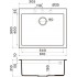 Кухонная мойка Omoikiri Bosen 61A WH