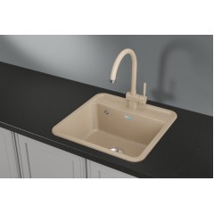 Кухонная мойка Granula ST-5001 (бежевый)