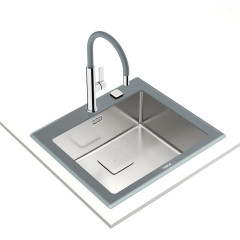 Кухонная мойка Teka DIAMOND RS15 1B 60 GREY