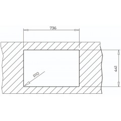 Кухонная мойка Teka Radea R10 70.40 M-TG DARK GREY