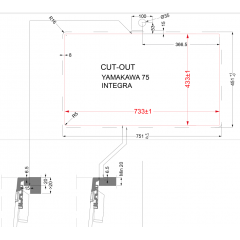 Кухонная мойка Omoikiri Yamakawa 75 Integra-GR leningrad grey
