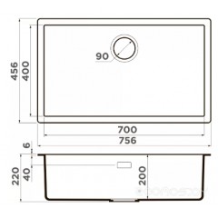 Кухонная мойка Omoikiri Yamakawa 75Т Integra-PL платина