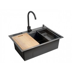 Кухонная мойка Zepein D7050HD Professional PVD (Графит)