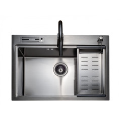Кухонная мойка Zepein D7050HD Professional PVD (Графит)