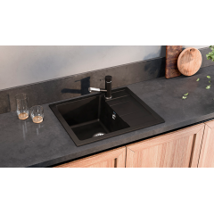 Кухонная мойка Ulgran U-607 (308 черный)